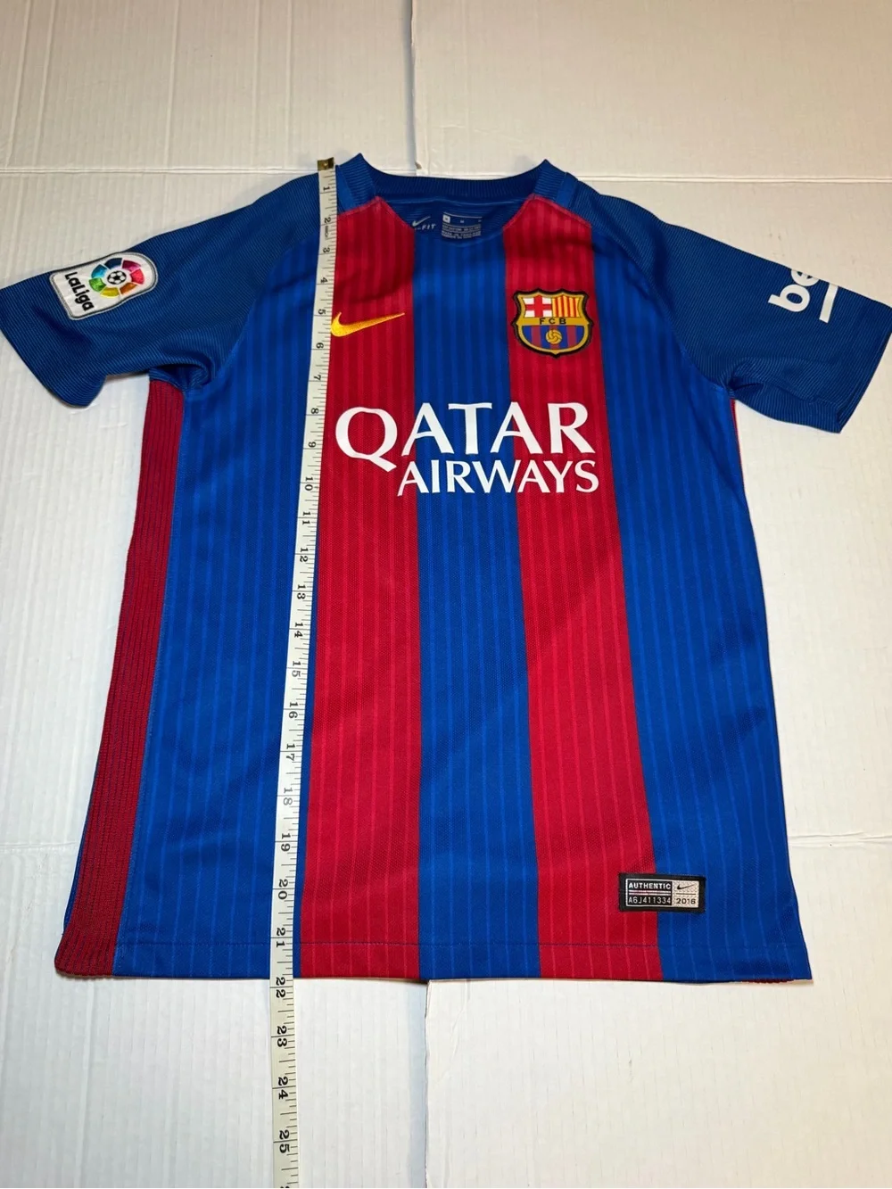Nike Barcelona Soccer Jersey 2016 Kids Youth Size M